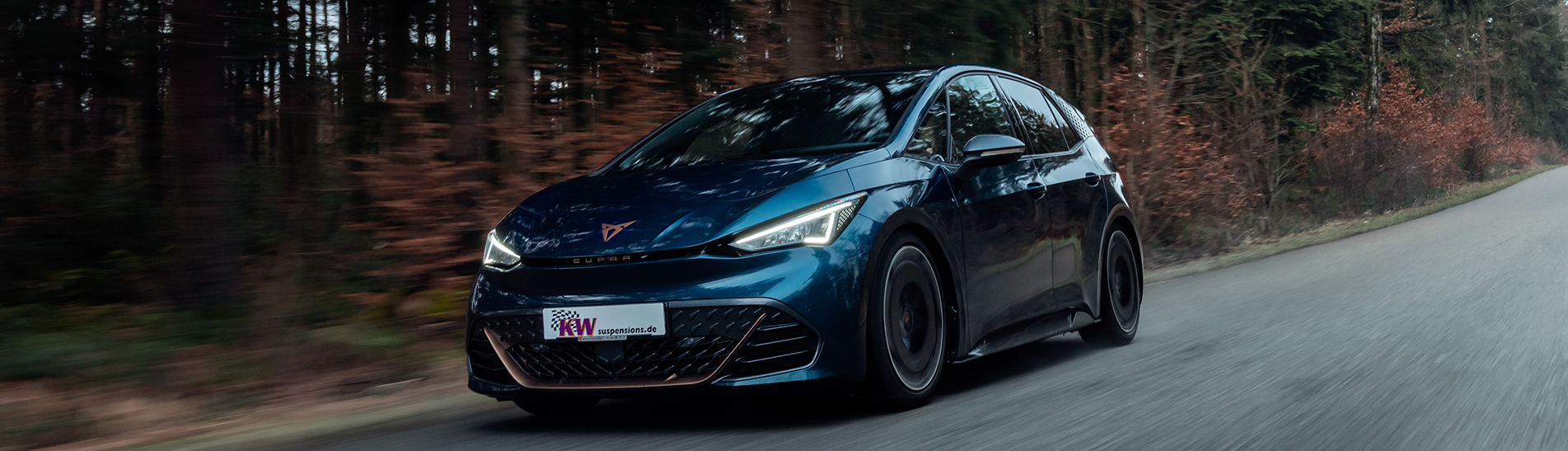 An increasing number of drivers of electric cars, such as the Tesla Model 3, are buying automotive accessories. Now KW coilovers are also available for the Cupra Born electric car.