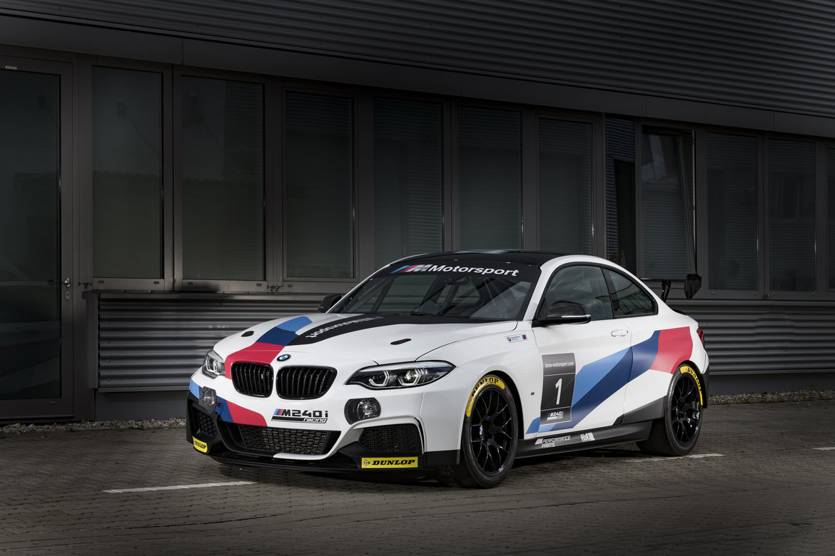 All BMW M240i Racing and M235i Racing are equipped with KW dampers from the factory.