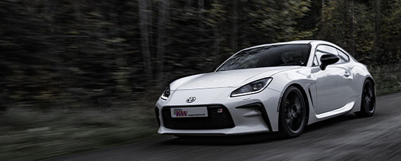The Toyota GR86 is the new vehicle of the Japanese automotive manufacturer Toyota. We are now offering the KW V1, KW V3, KW V3 Clubsport and the KW V4 Clubsport for the GT86 successor