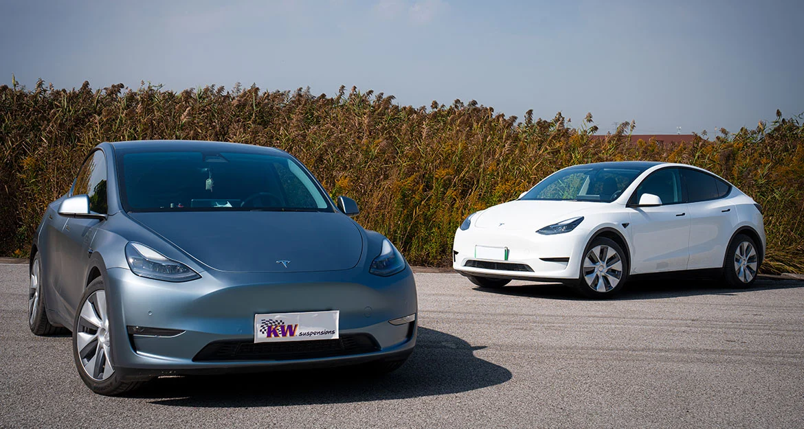 Both our Tesla Model Y of our Chinese colleagues of KW China